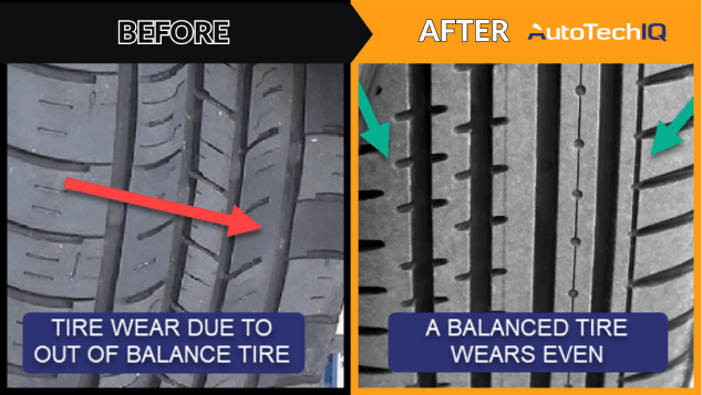 An unbalanced tire car wear out quickly and cause extra truck repair expenses