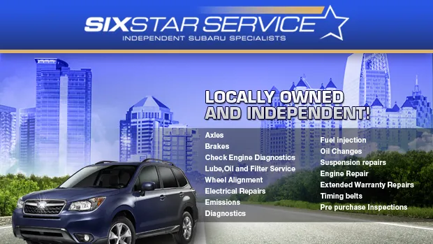 Six Star Subaru Service