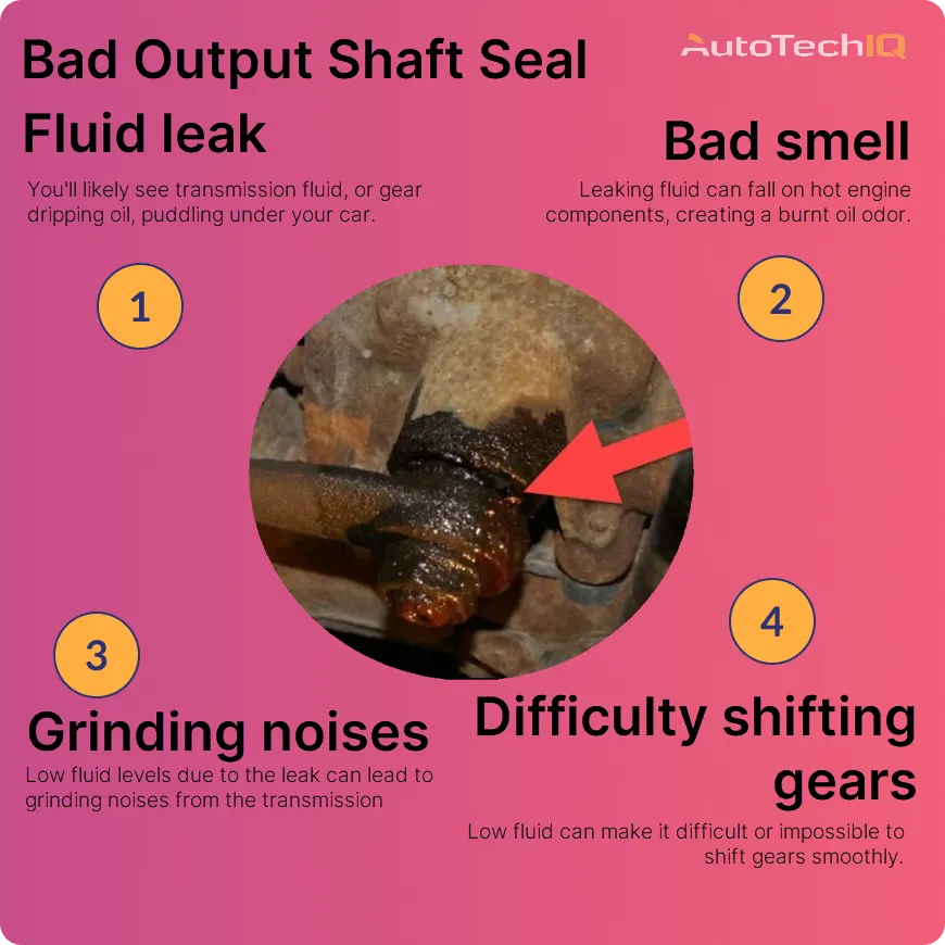 What Are The Symptoms of a Bad Output Shaft Seal? Blog AutoTechIQ