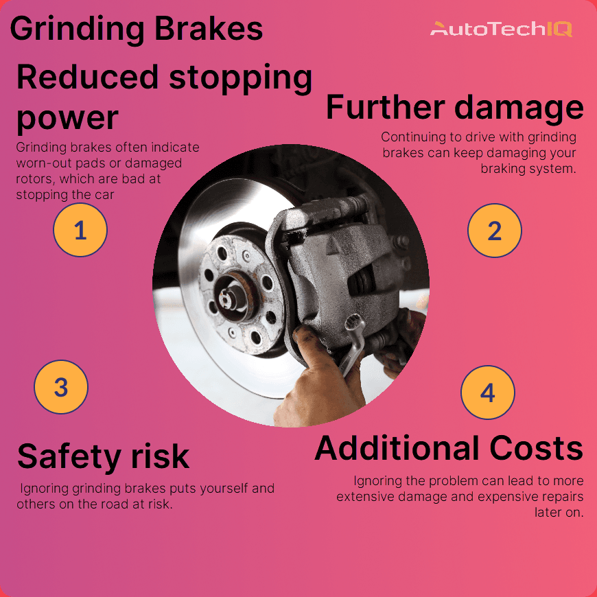 How Long Can I Drive on Grinding Brakes  