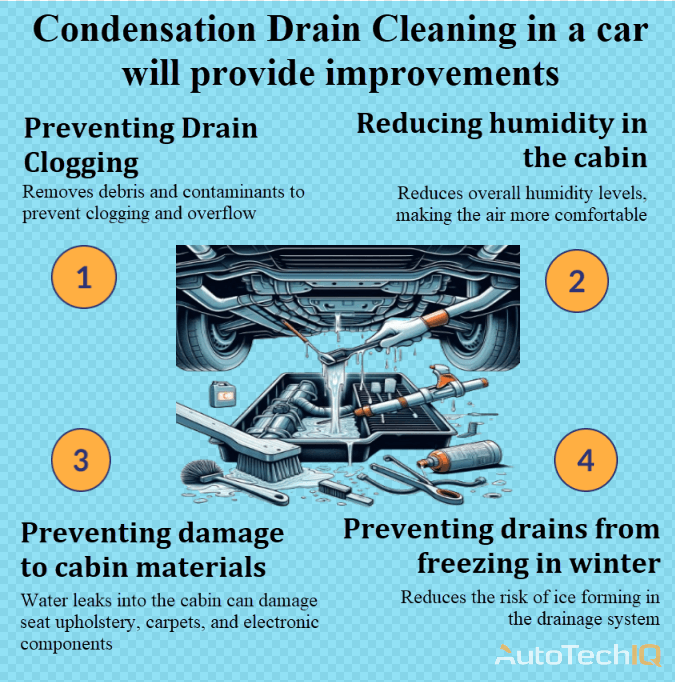 Condensation Drain Cleaning with information about what needs to be done