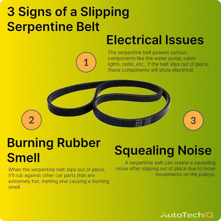 8 Signs of a Slipping Serpentine Belt