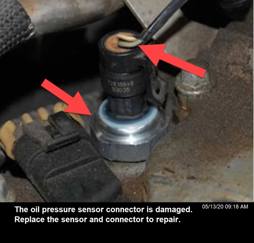 Oil pressure electrical issues