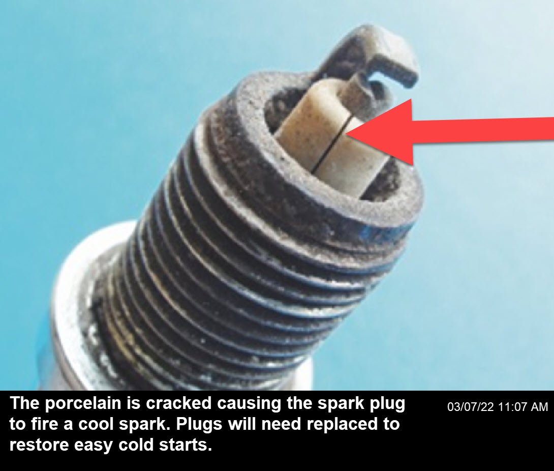 Broken Spark Plug