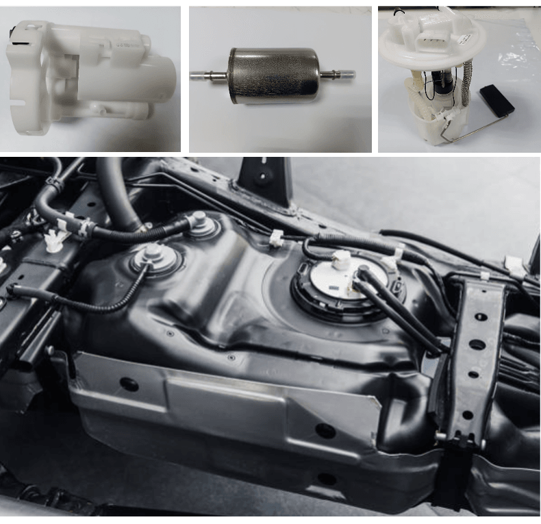Fuel pump module information about the need for replacement