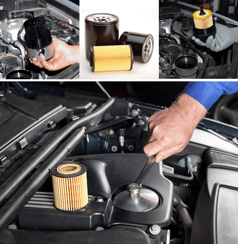 Oil filter service information about the need
