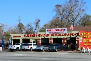 Big discount tire alignment brakes oil change auto care