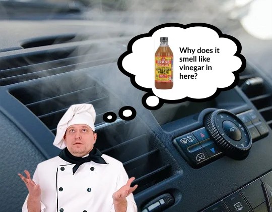 Hey, Why Does My Car AC Smell Like Vinegar?
