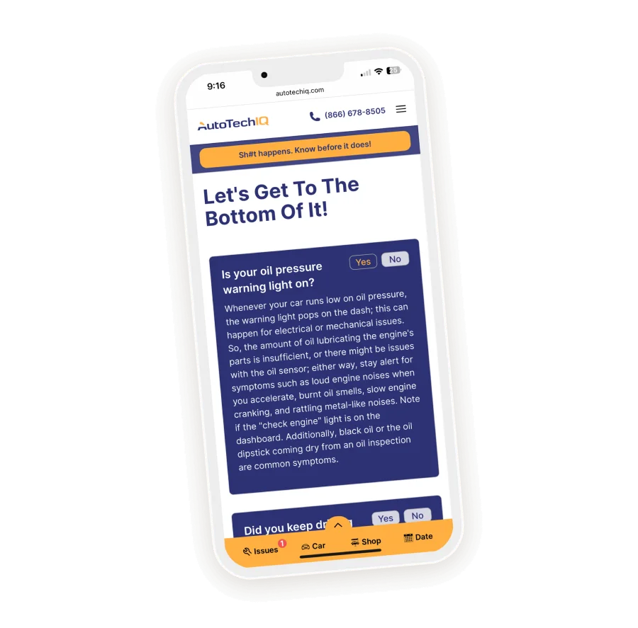 Phone app preview alternate view